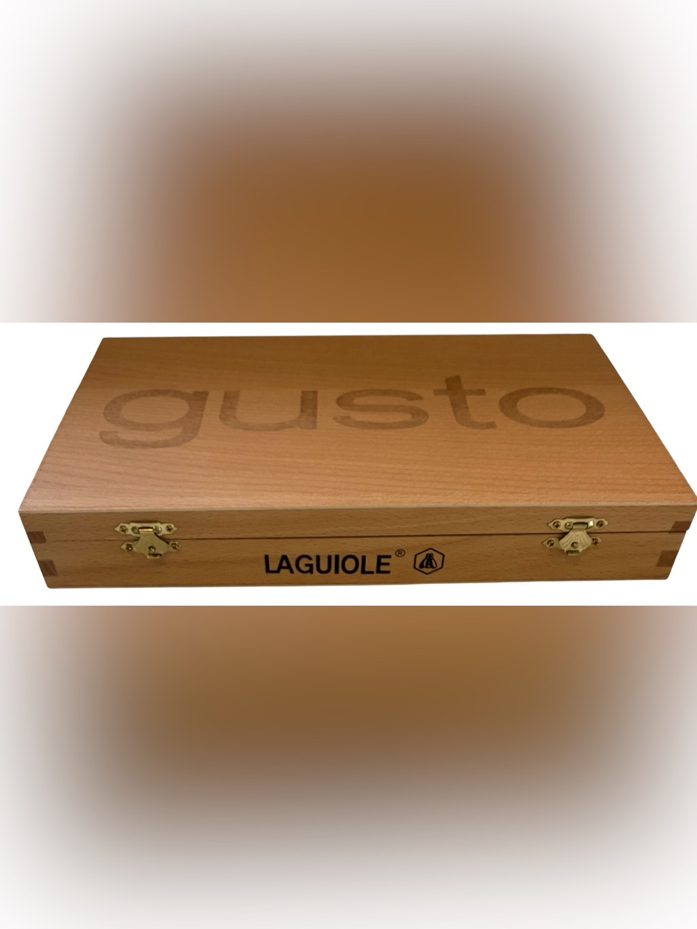 WOODEN CUTTING BOARD IN CASE GUSTO LAGUIOLE